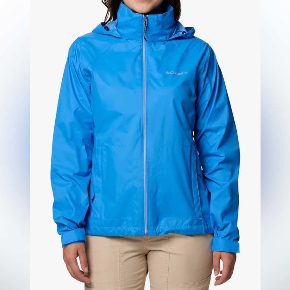 Columbia Blue Windbreaker Jacket